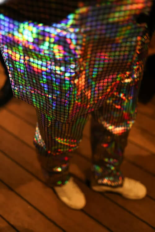 Sequin Trousers: